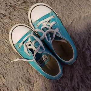 Converse teal size 10T girls